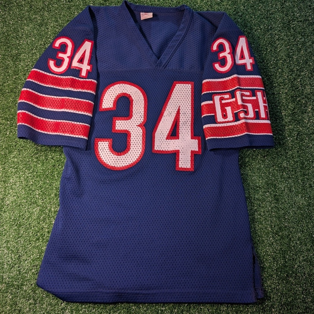 Vintage Ravens Knit NFL Chicago Bears Jersey 34 GSH Blue Mesh Mens Medium Canada